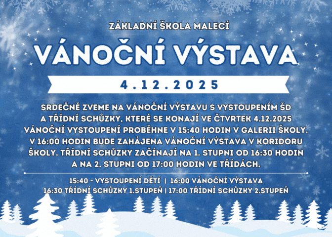 VÁNOČNÍ VÝSTAVA 2025